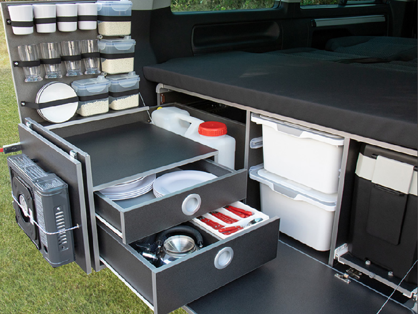 Campingbox CAMPINGBOX LCM for VW T6 Multivan, California Beach - VW  California TEAM