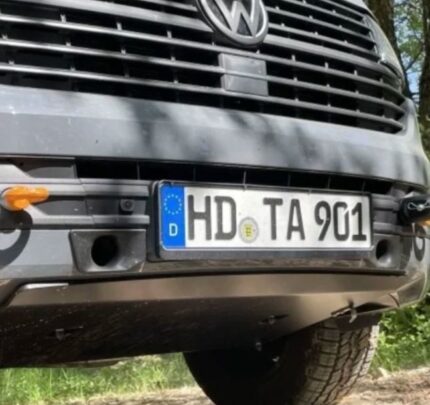 Kanał powietrza chłodzącego przez zderzak przedni VW T6.1 Transporter / Multivan / California