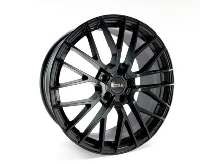 TWIN-MONOTUBE-PROJEKT-20.2 – felgi 9x20” Satin Black, satynowa czerń, lekko wklęsłe do VW T5 / T6 / T6.1