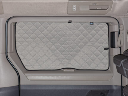 ISOLITE® Extreme do okna przesuwnego w lewych drzwiach VW T7 California Ocean / Coast / Beach Camper / Tour, oryginalna tkanina VW